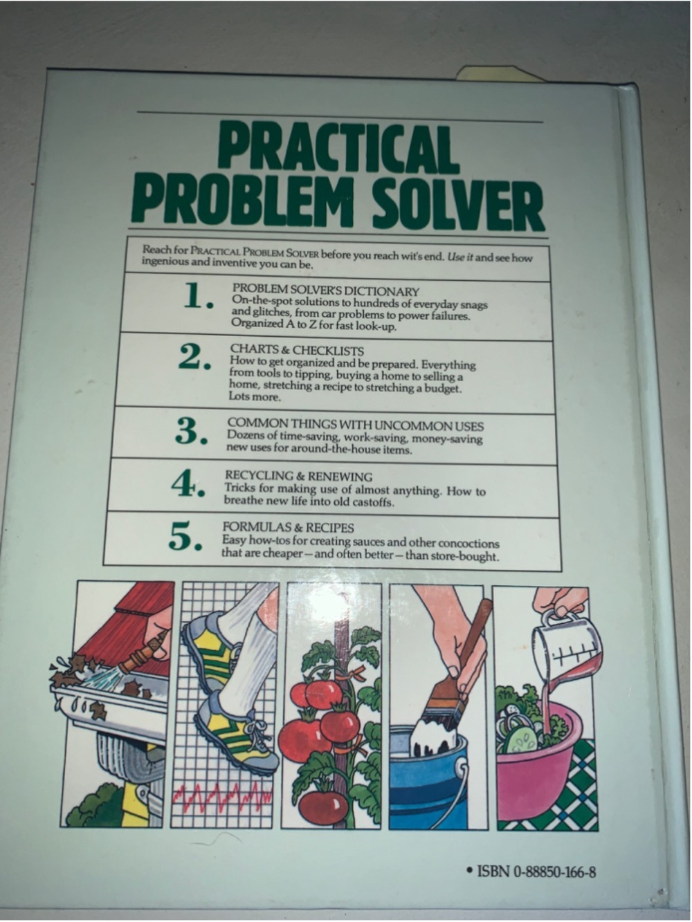 Reader's Digest Practical Problem Solver One Size White Green - Picture 3 of 10